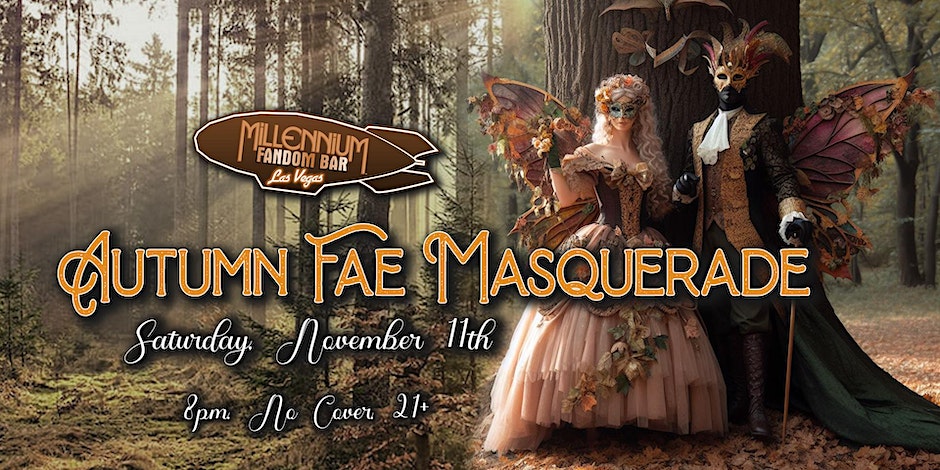 Captain's Blog, Stardate 112023.09:  Under the Veil of Fall: The Millennium FANDOM BAR’s Autumn Fae Masquerade